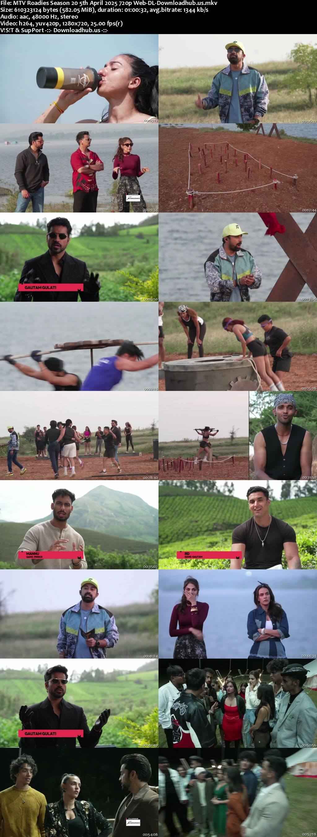 MTV Roadies Season 20 5 April 2025 Episode 25 Web-DL 720p 480p