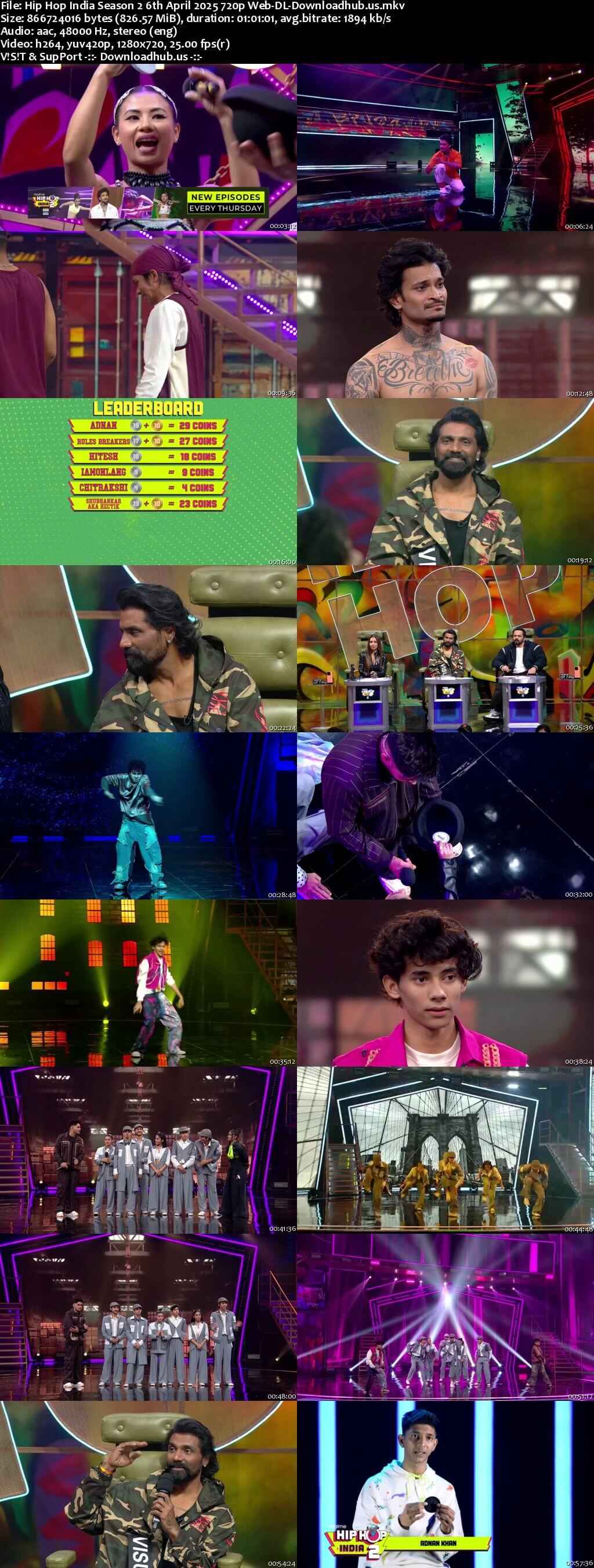 Hip Hop India Season 2 6 April 2025 Episode 8 Web-DL 720p 480p
