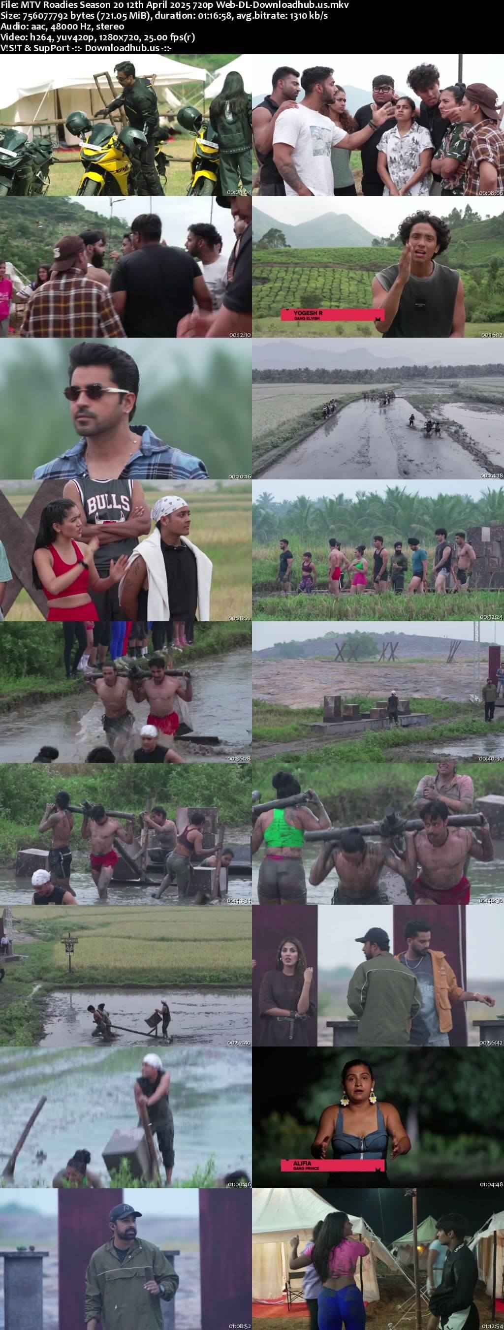 MTV Roadies Season 20 12 April 2025 Episode 27 Web-DL 720p 480p MTV Roadies Season 20 12 April 2025 Episode 27 Web-DL 720p 480p