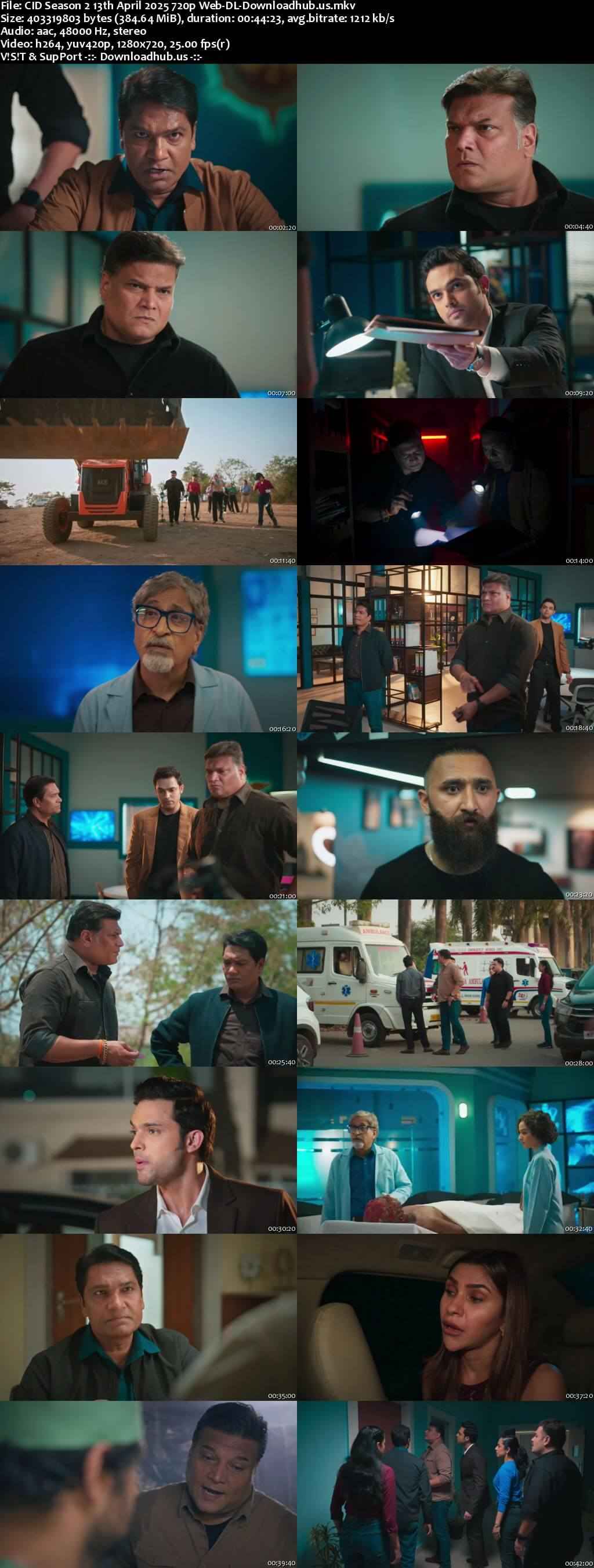 CID Season 2 13 April 2025 Episode 34 Web-DL 720p 480p