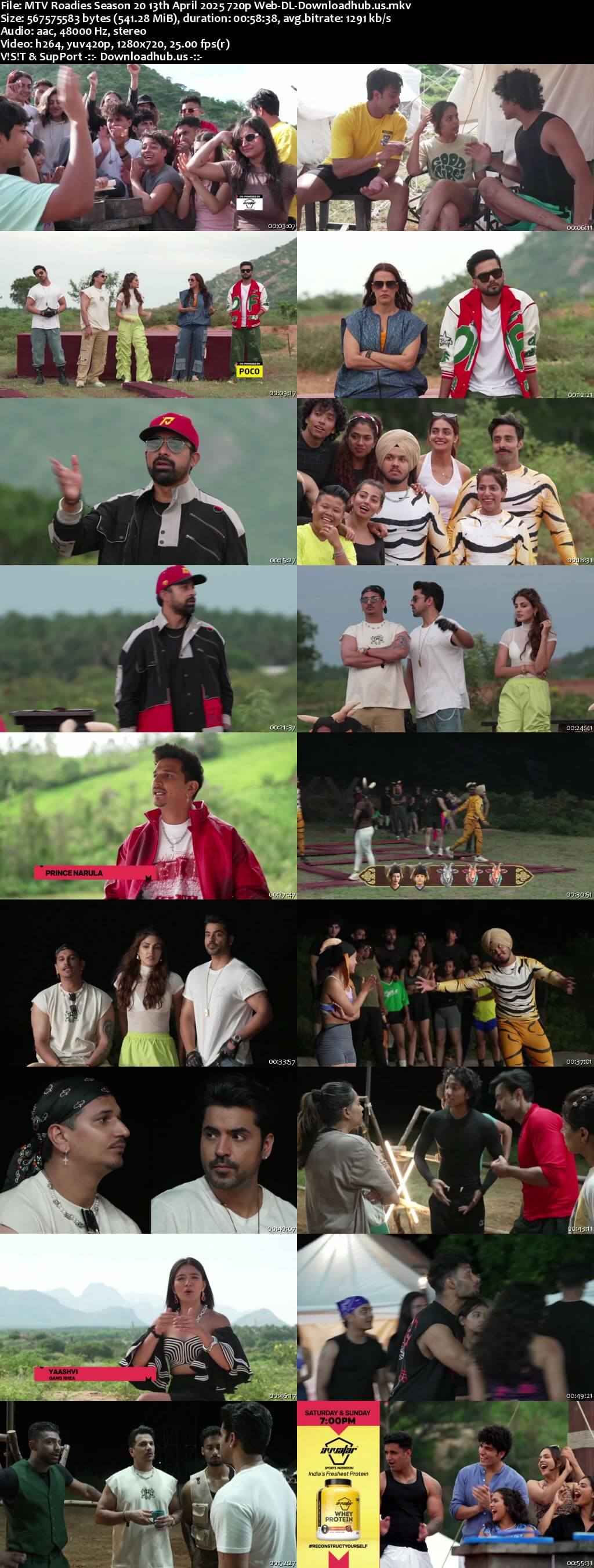MTV Roadies Season 20 13 April 2025 Episode 28 Web-DL 720p 480p