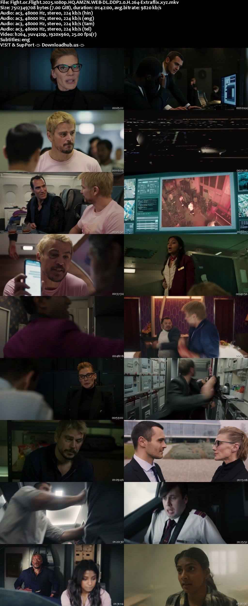 Fight or Flight 2024 Hindi ORG Dual Audio Movie DD2.0 4k 1080p 720p 480p Web-DL ESubs x264 HEVC