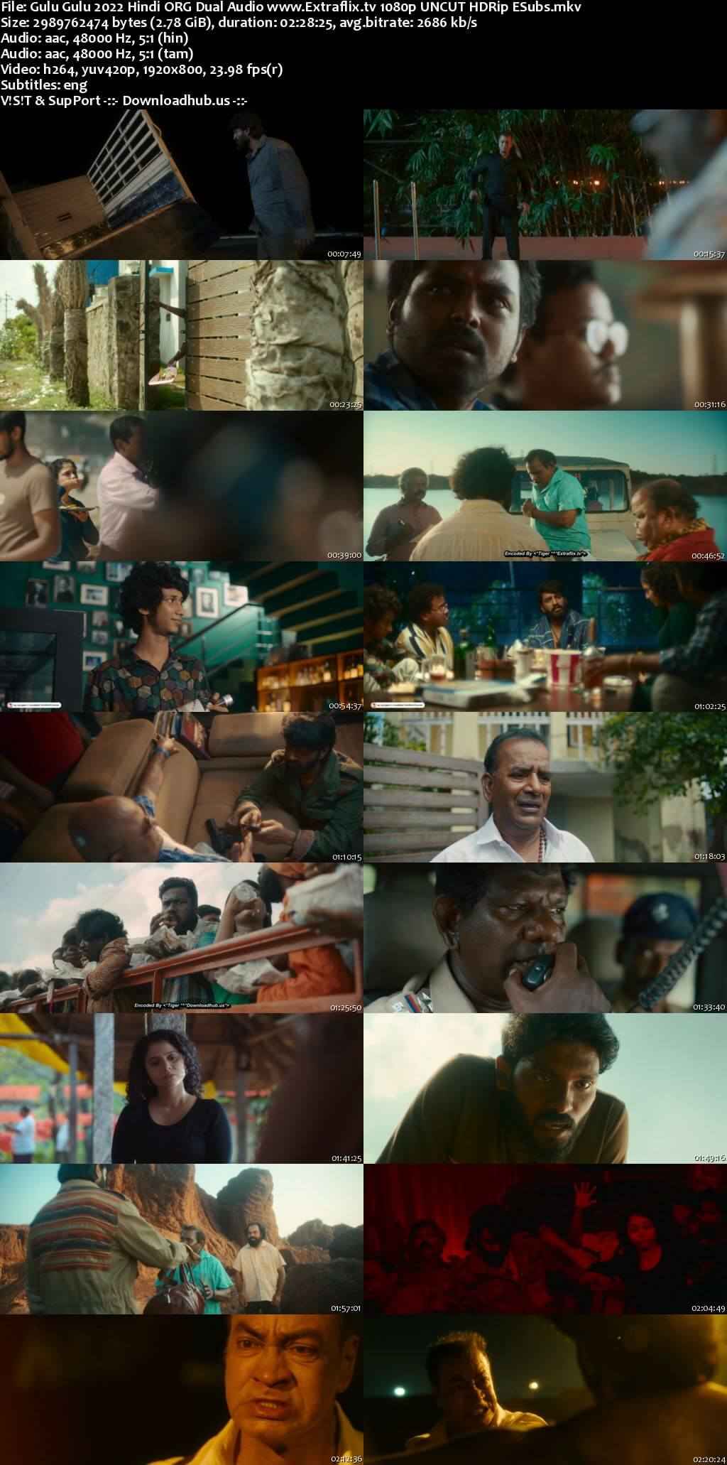 Gulu Gulu 2022 Hindi ORG Dual Audio Movie DD5.1 1080p 720p 480p UNCUT HDRip ESubs x264 HEVC