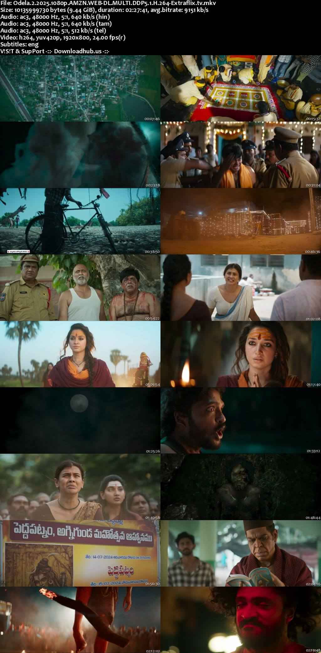 Odela 2 2025 Hindi ORG Dual Audio Movie DD5.1 4k 1080p 720p 480p UNCUT HDRip ESubs HEVC Odela 2 2025 Hindi ORG Dual Audio Movie DD5.1 4k 1080p 720p 480p UNCUT HDRip ESubs HEVC