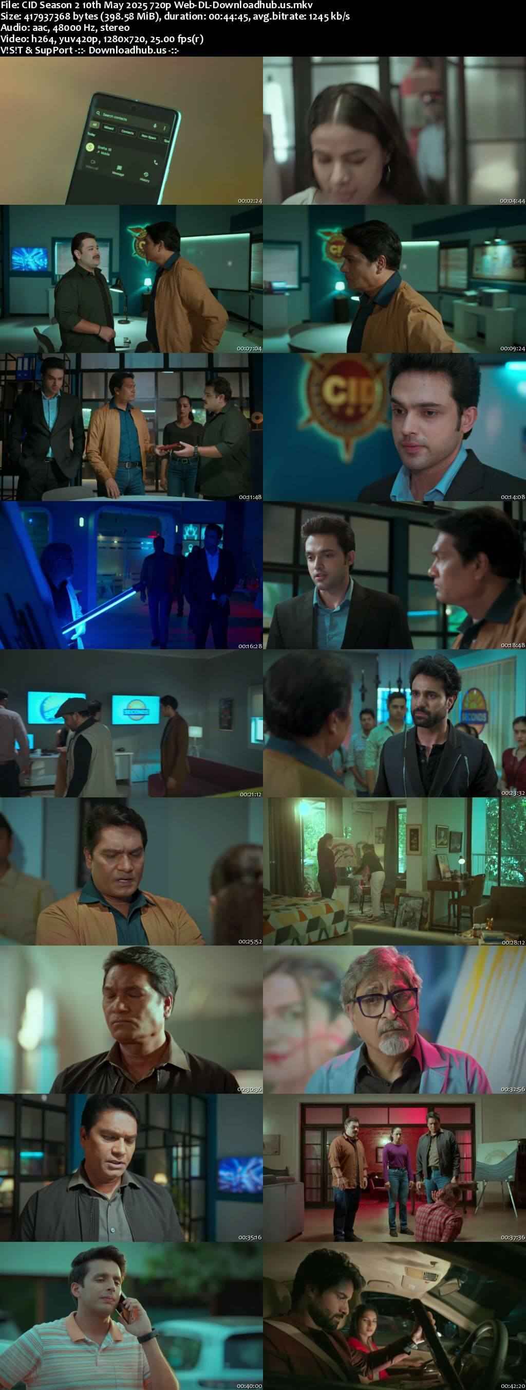 CID Season 2 10 May 2025 Episode 41 Web-DL 720p 480p