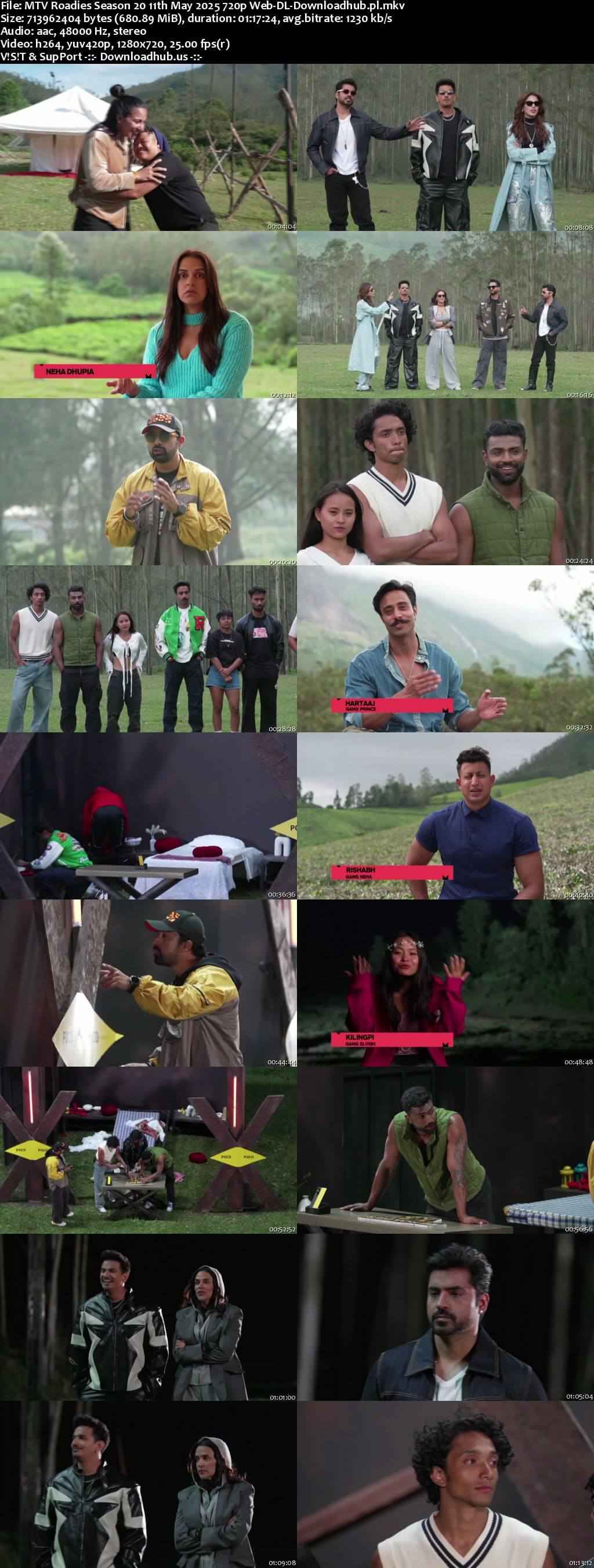 MTV Roadies Season 20 11 May 2025 Episode 36 Web-DL 720p 480p