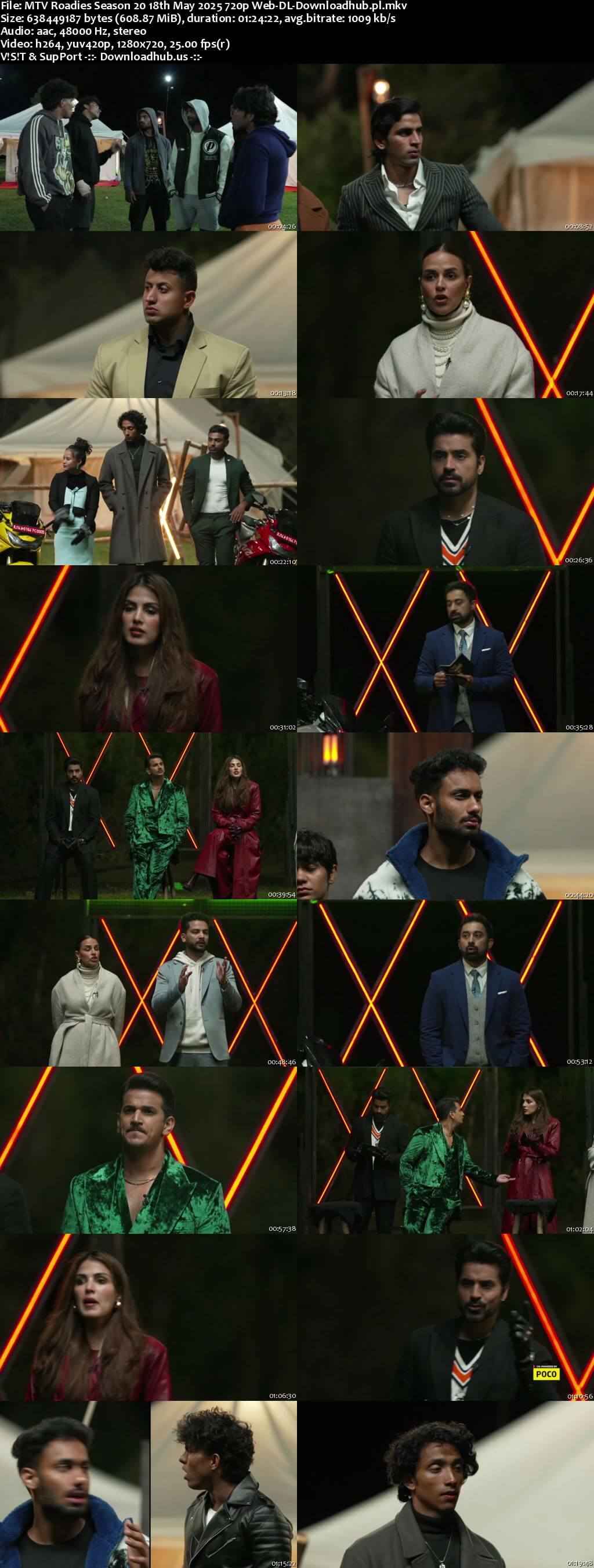 MTV Roadies Season 20 18 May 2025 Episode 38 Web-DL 720p 480p