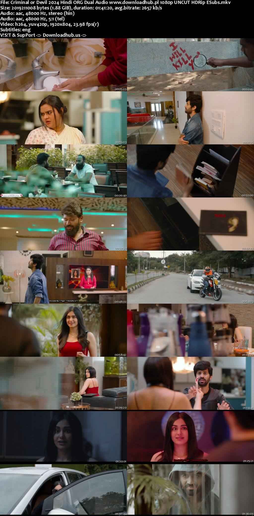 Criminal or Devil 2024 Hindi ORG Dual Audio Movie DD2.0 4k 1080p 720p 480p UNCUT HDRip ESubs HEVC