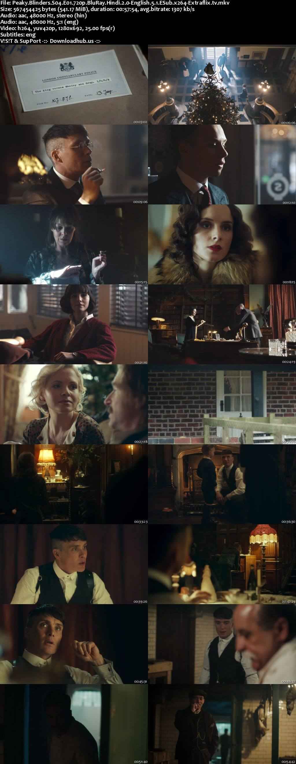 Peaky Blinders 2016 S03 Complete Hindi Dual Audio 1080p 720p 480p BluRay ESubs