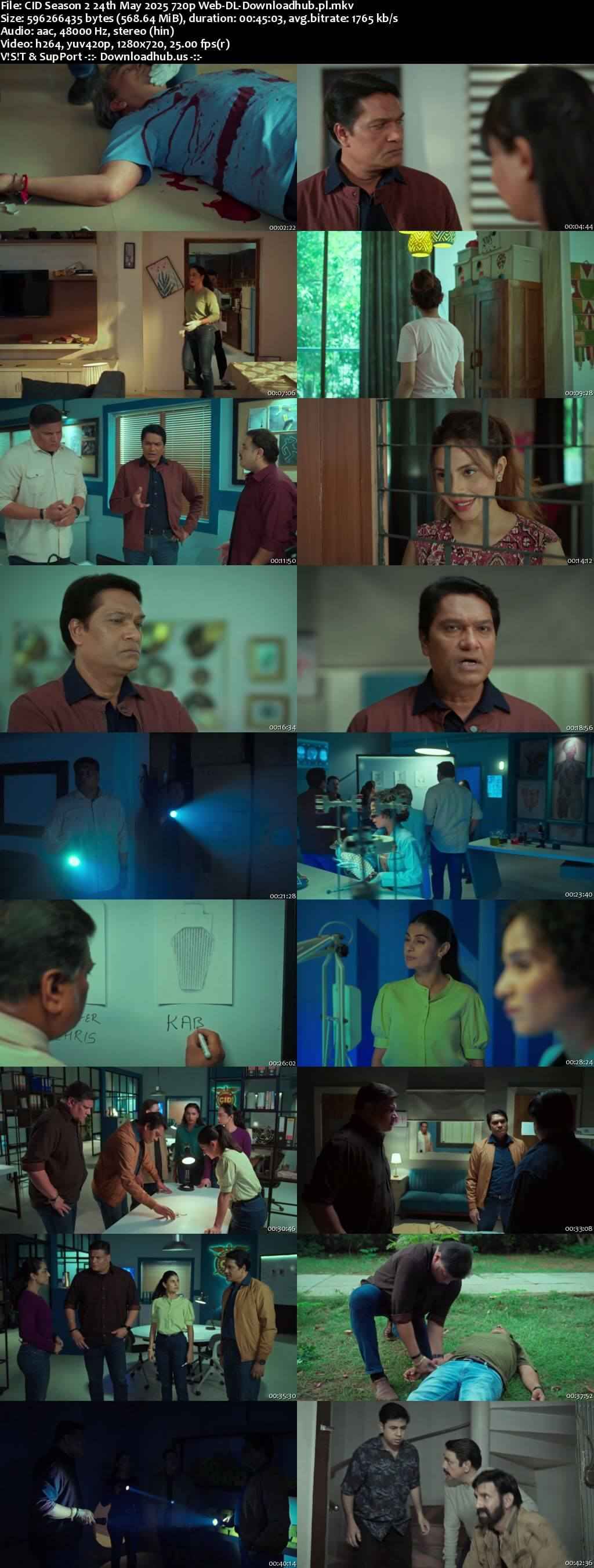 CID Season 2 24 May 2025 Episode 45 Web-DL 720p 480p