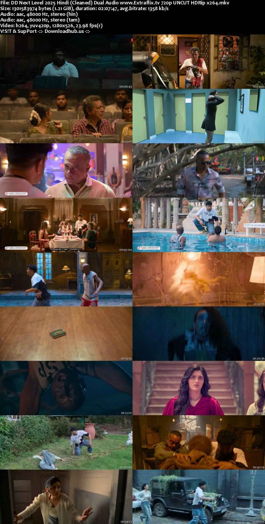 DD Next Level 2025 Hindi (Cleaned) Dual Audio Movie DD2.0 1080p 720p 480p UNCUT HDRip x264 HEVC