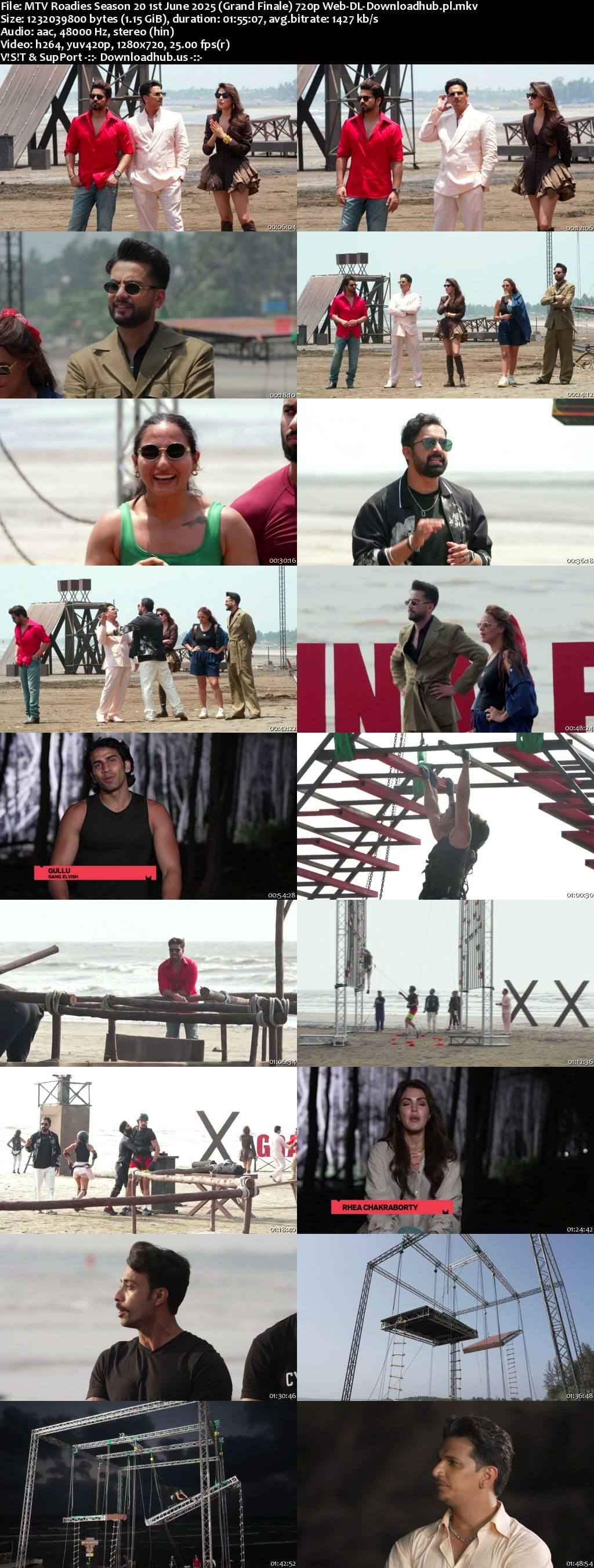 MTV Roadies Season 20 1 June 2025 Finale Episode Web-DL 720p 480p