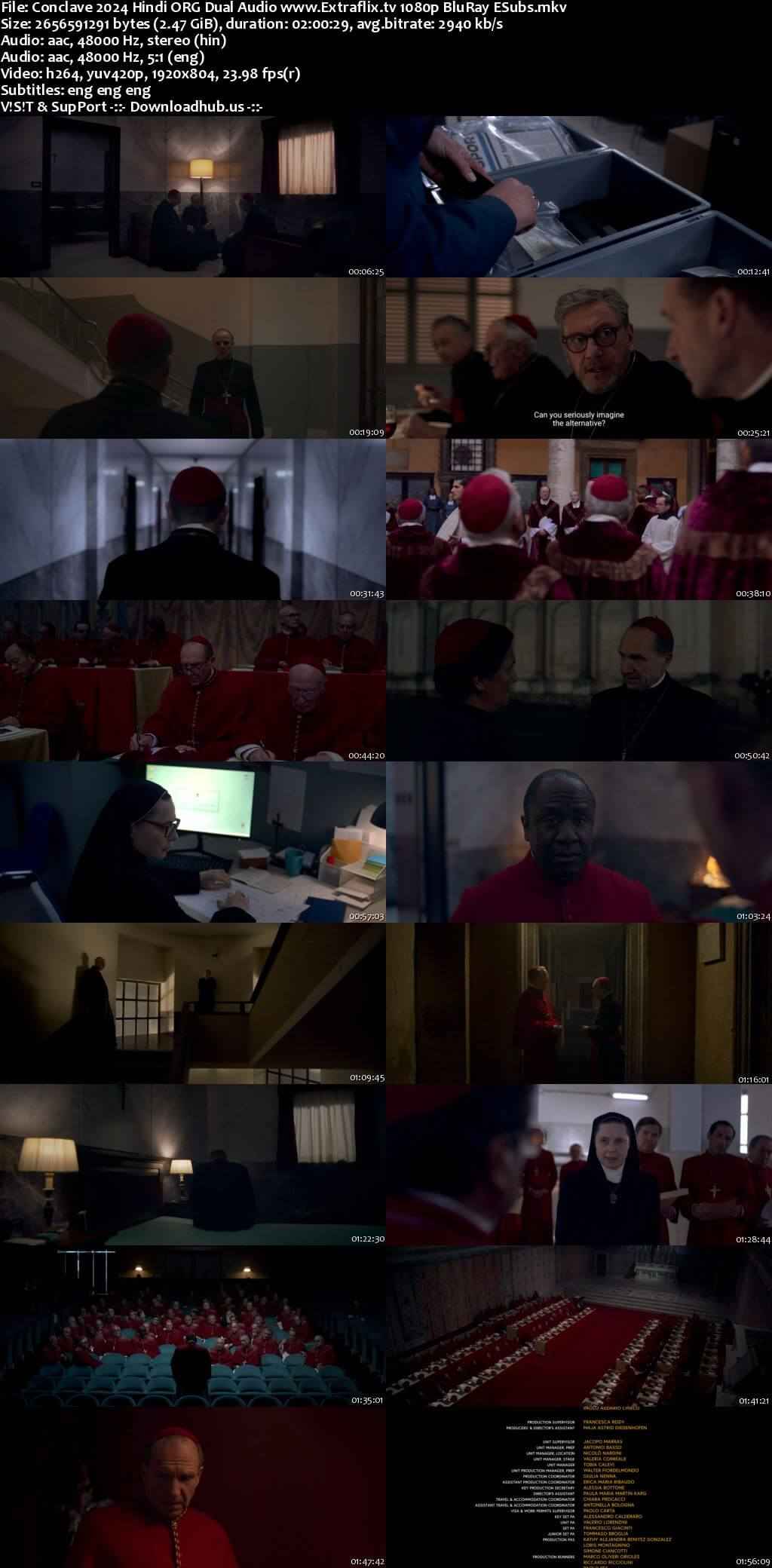Conclave 2024 Hindi ORG Dual Audio Movie DD2.0 4k 1080p 720p 480p BluRay ESubs x264 HEVC Conclave 2024 Hindi ORG Dual Audio Movie DD2.0 4k 1080p 720p 480p BluRay ESubs x264 HEVC