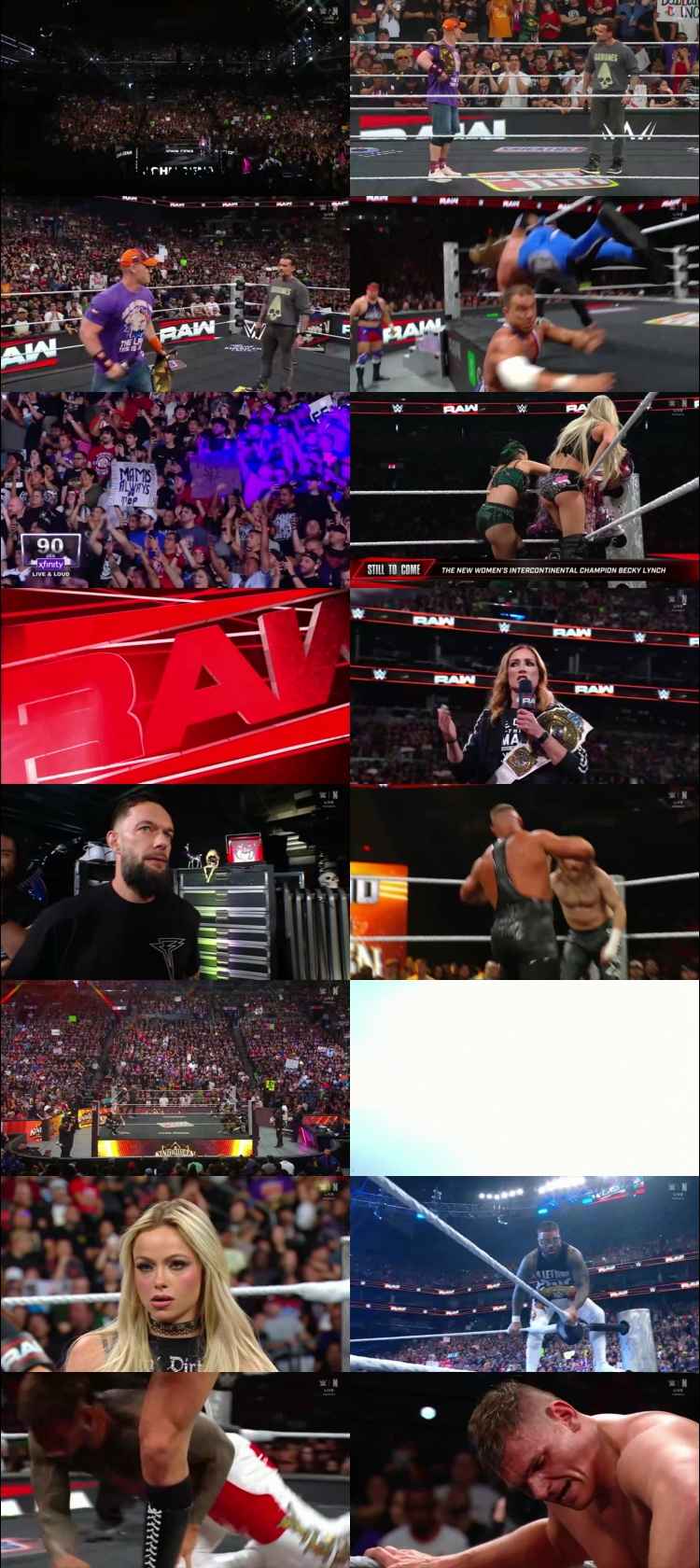 WWE Monday Night Raw 30th December 2024 1080p 720p 550MB WEBRip 480p
