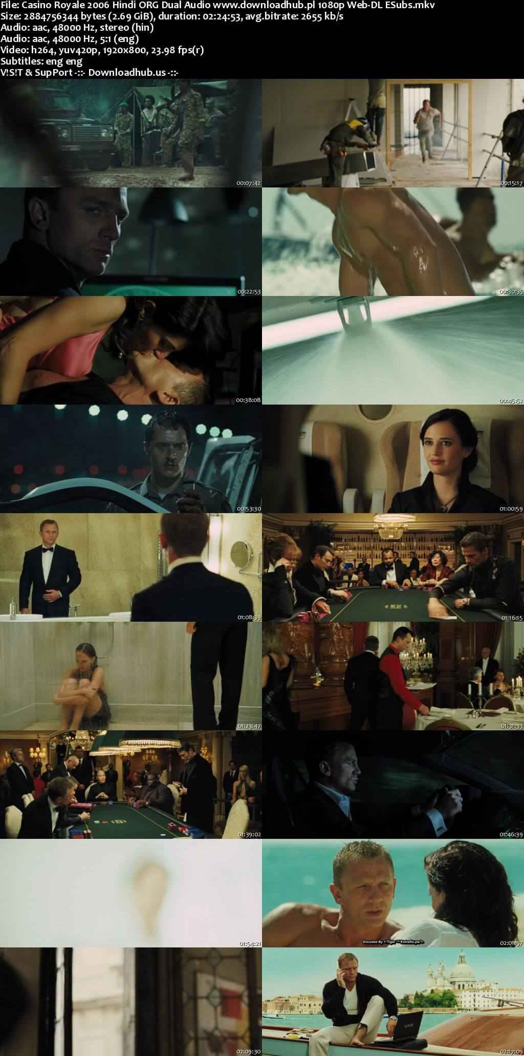 Casino Royale 2006 Hindi ORG Dual Audio Movie DD2.0 4k 1080p 720p 480p Web-DL ESubs x264 HEVC Casino Royale 2006 Hindi ORG Dual Audio Movie DD2.0 4k 1080p 720p 480p Web-DL ESubs x264 HEVC