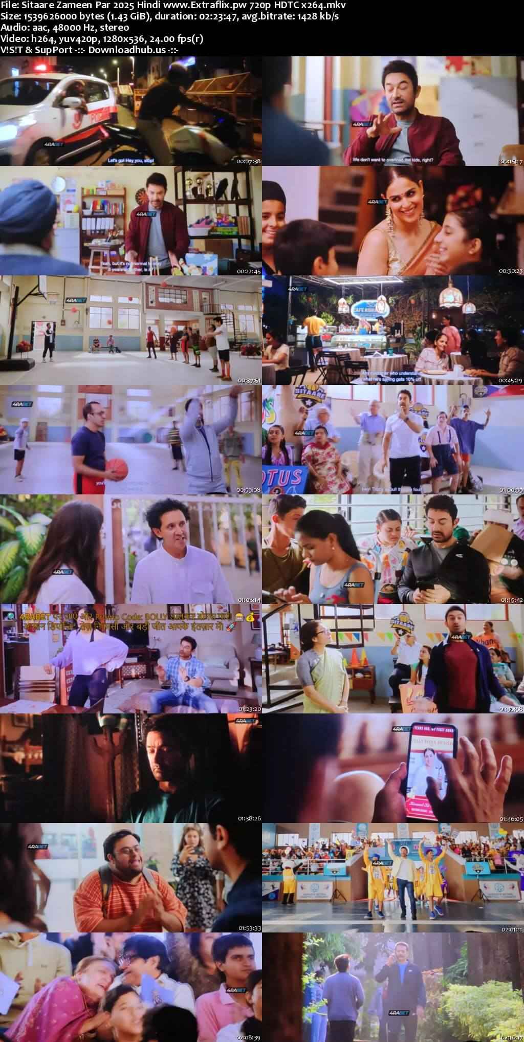 Sitaare Zameen Par 2025 Hindi Movie 1080p 720p 480p HDTC x264 HEVC