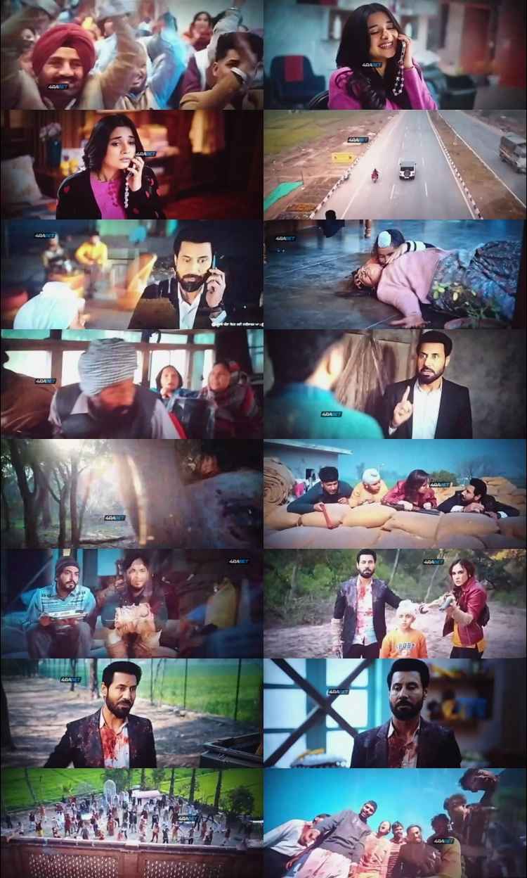 Pind Peya Saara Jombieland Baneya 2025 Punjabi Movie 1080p 720p 480p Pre-DVDRip HC-ESubs x264