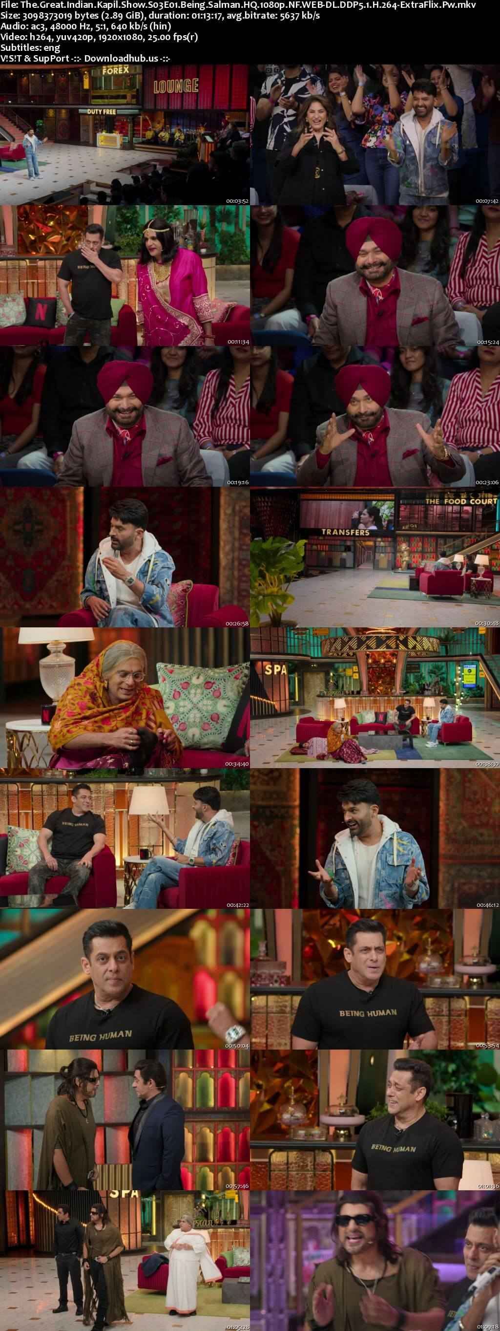 The Great Indian Kapil Show 2025 Hindi Season 03 Complete 1080p 720p 480p HDRip ESubs