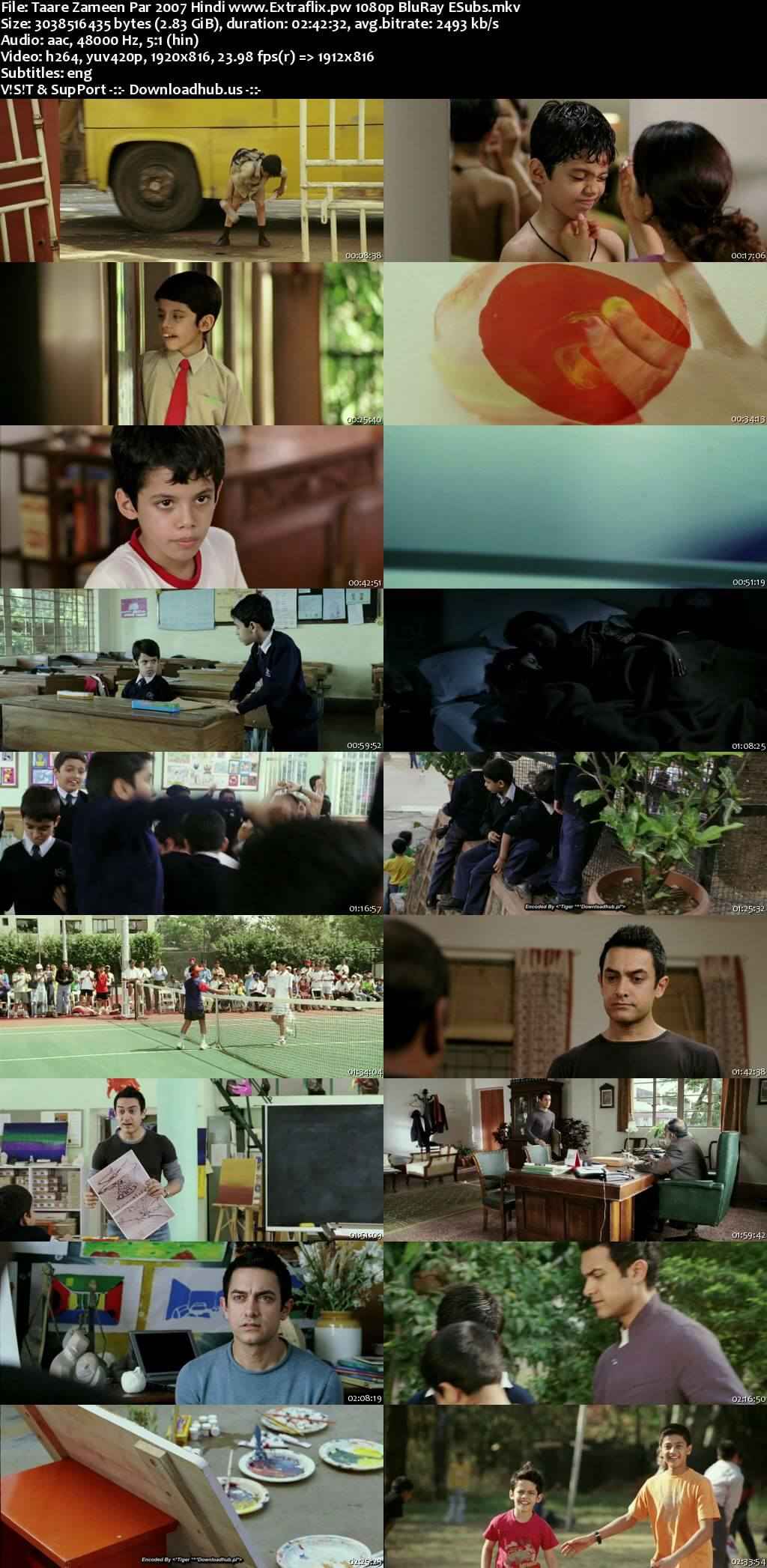 Taare Zameen Par 2007 Hindi Movie DD5.1 4k 1080p 720p 480p BluRay ESubs x264 HEVC