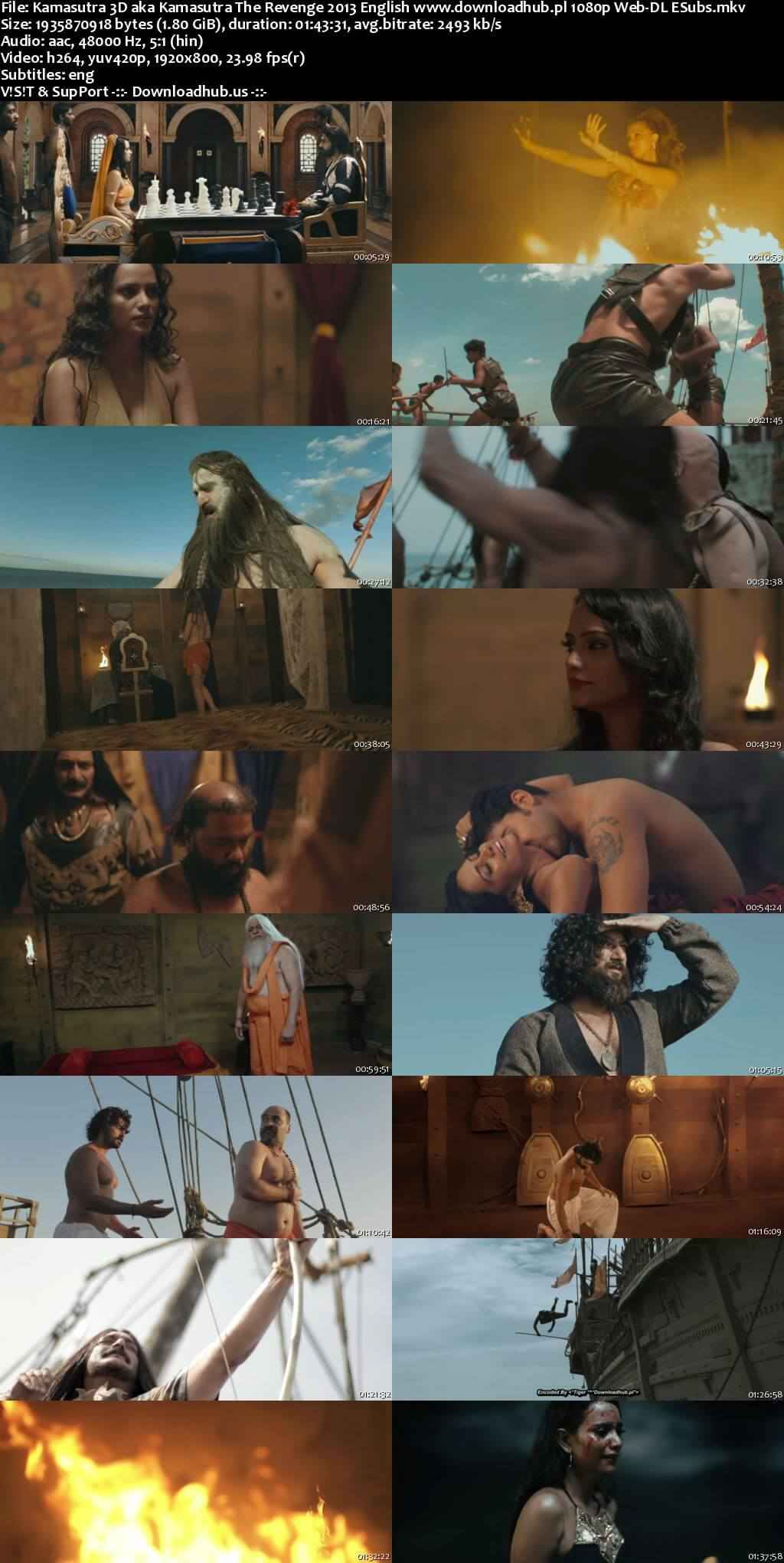 Kamasutra 3D aka Kamasutra The Revenge 2013 English DD5.1 Movie 1080p 720p 480p Web-DL ESubs HEVC Kamasutra 3D aka Kamasutra The Revenge 2013 English DD5.1 Movie 1080p 720p 480p Web-DL ESubs HEVC