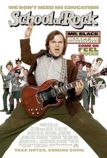 School Of Rock 2003 Hindi ORG Dual Audio Movie DD5.1 1080p 720p 480p BluRay x264 ESubs