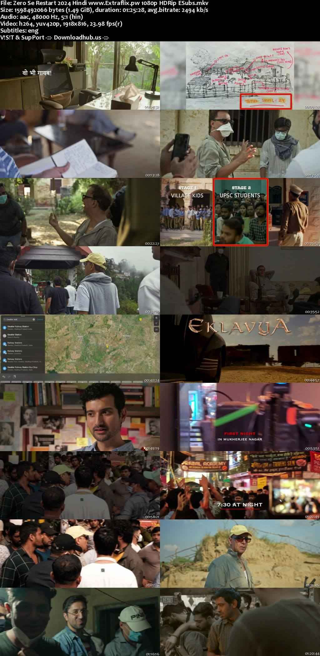Zero Se Restart 2024 Hindi Movie DD5.1 1080p 720p 480p HDRip ESubs x264 HEVC