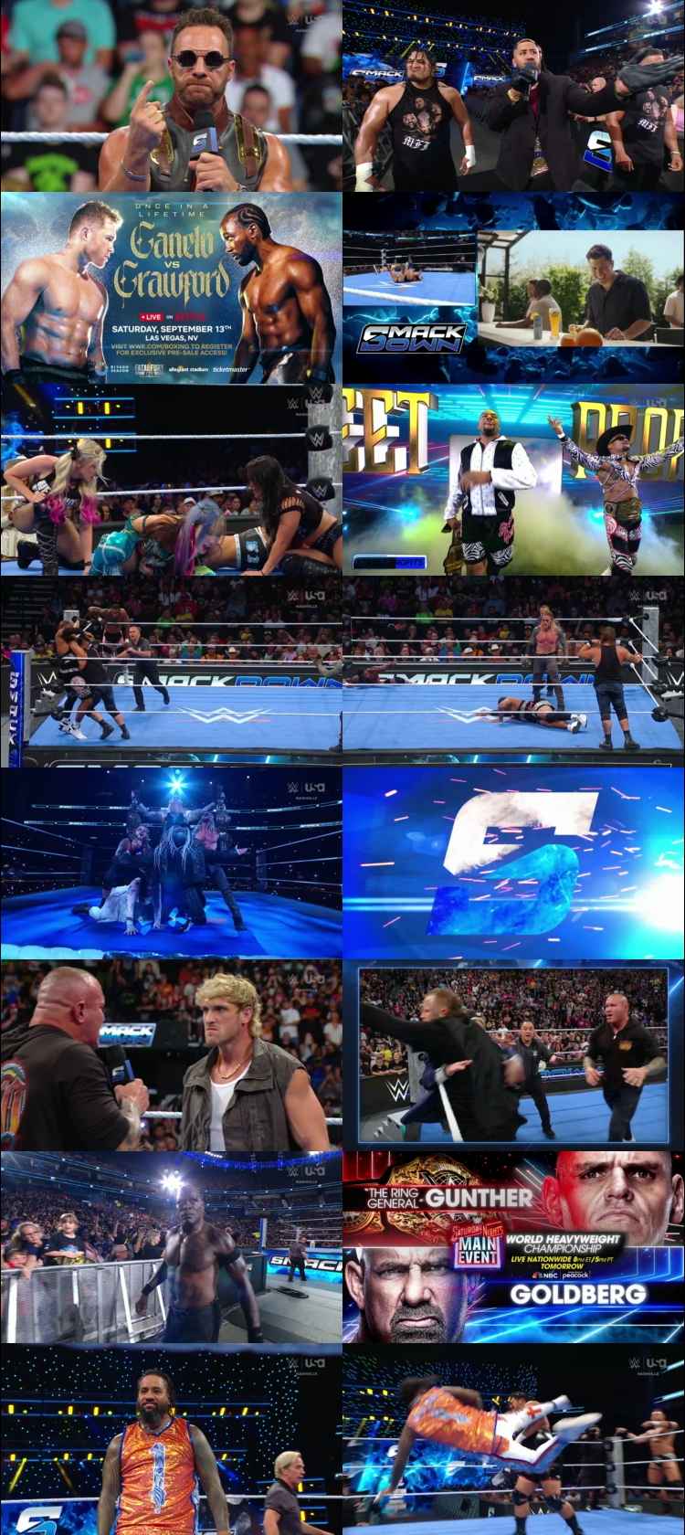 WWE Friday Night Smackdown 11th July 2025 WEBRip 480p Full Show Download