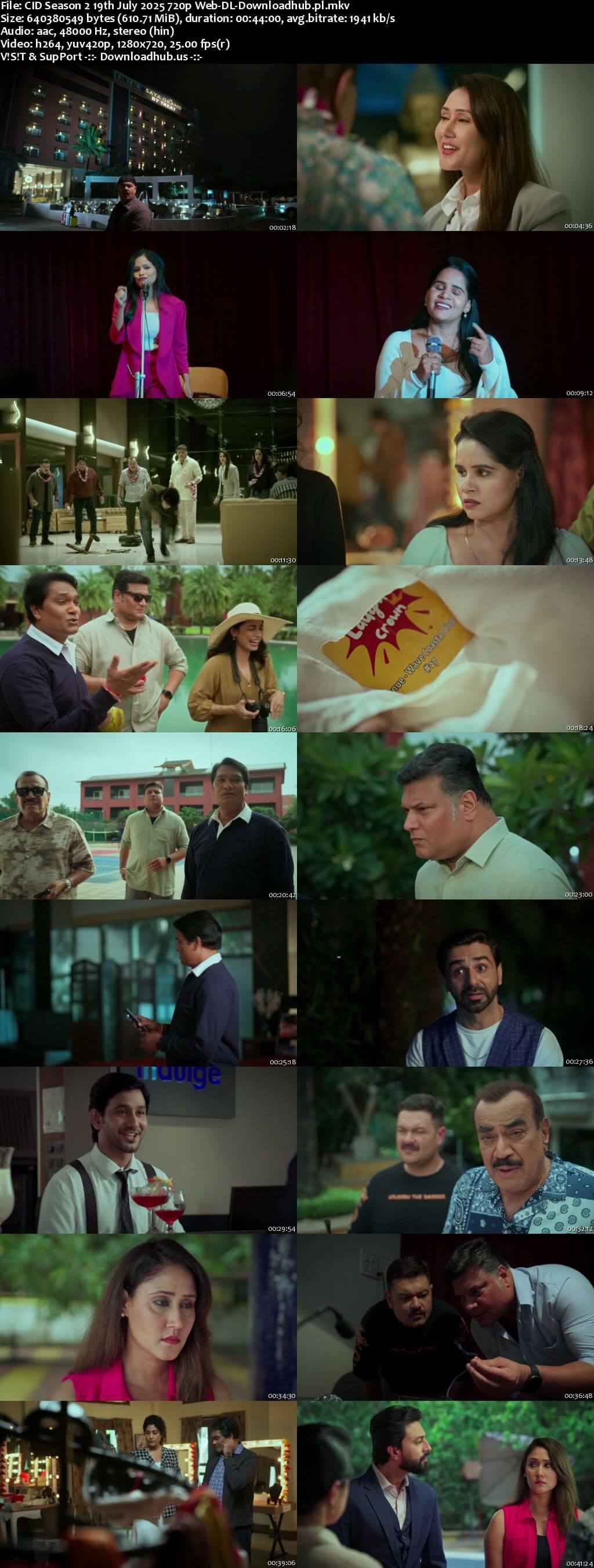 CID Season 2 19 July 2025 Episode 61 Web-DL 720p 480p CID Season 2 19 July 2025 Episode 61 Web-DL 720p 480p