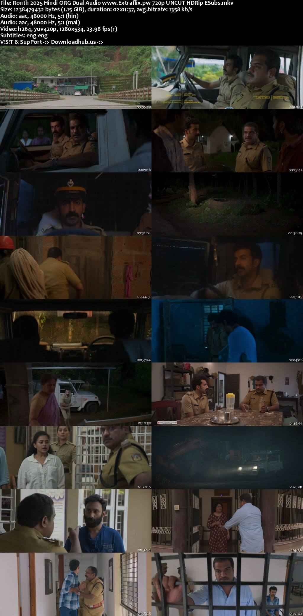 Ronth 2025 Hindi ORG Dual Audio Movie DD5.1 4k 1080p 720p 480p UNCUT HDRip ESubs x264 HEVC