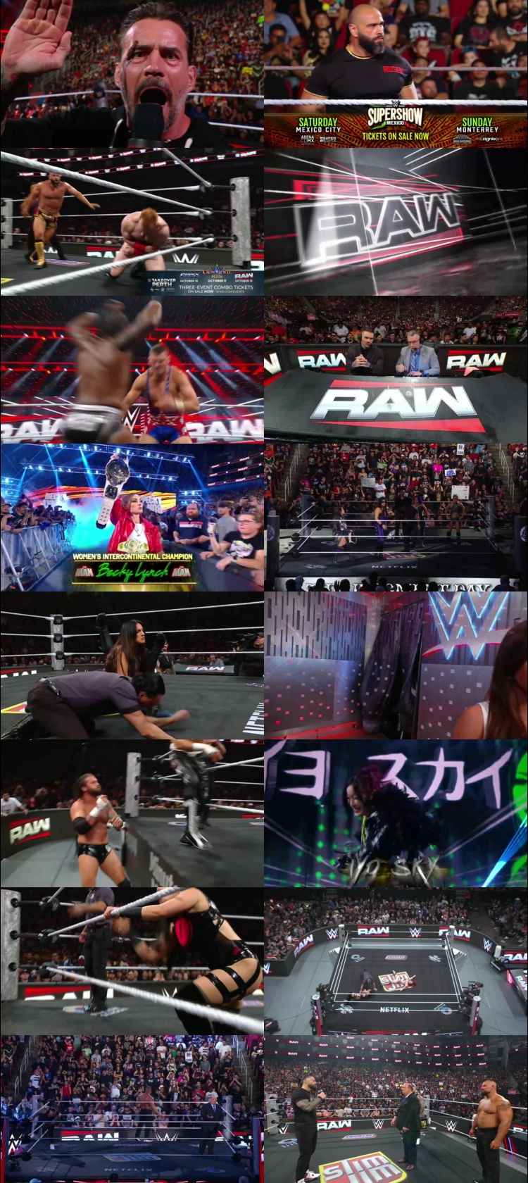 WWE Monday Night Raw 30th December 2024 1080p 720p 550MB WEBRip 480p