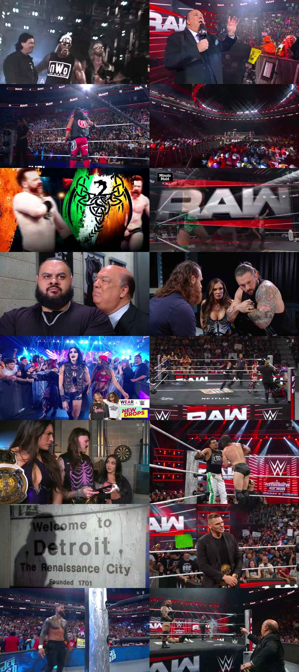 WWE Monday Night Raw 30th December 2024 1080p 720p 550MB WEBRip 480p