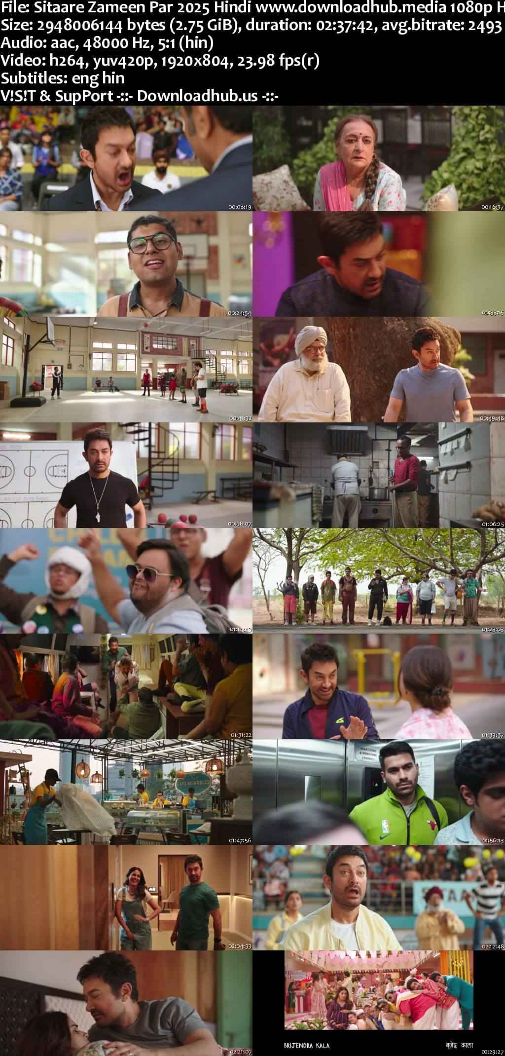 Sitaare Zameen Par 2025 Hindi Movie DD5.1 4k 1080p 720p 480p HDRip ESubs x264 HEVC