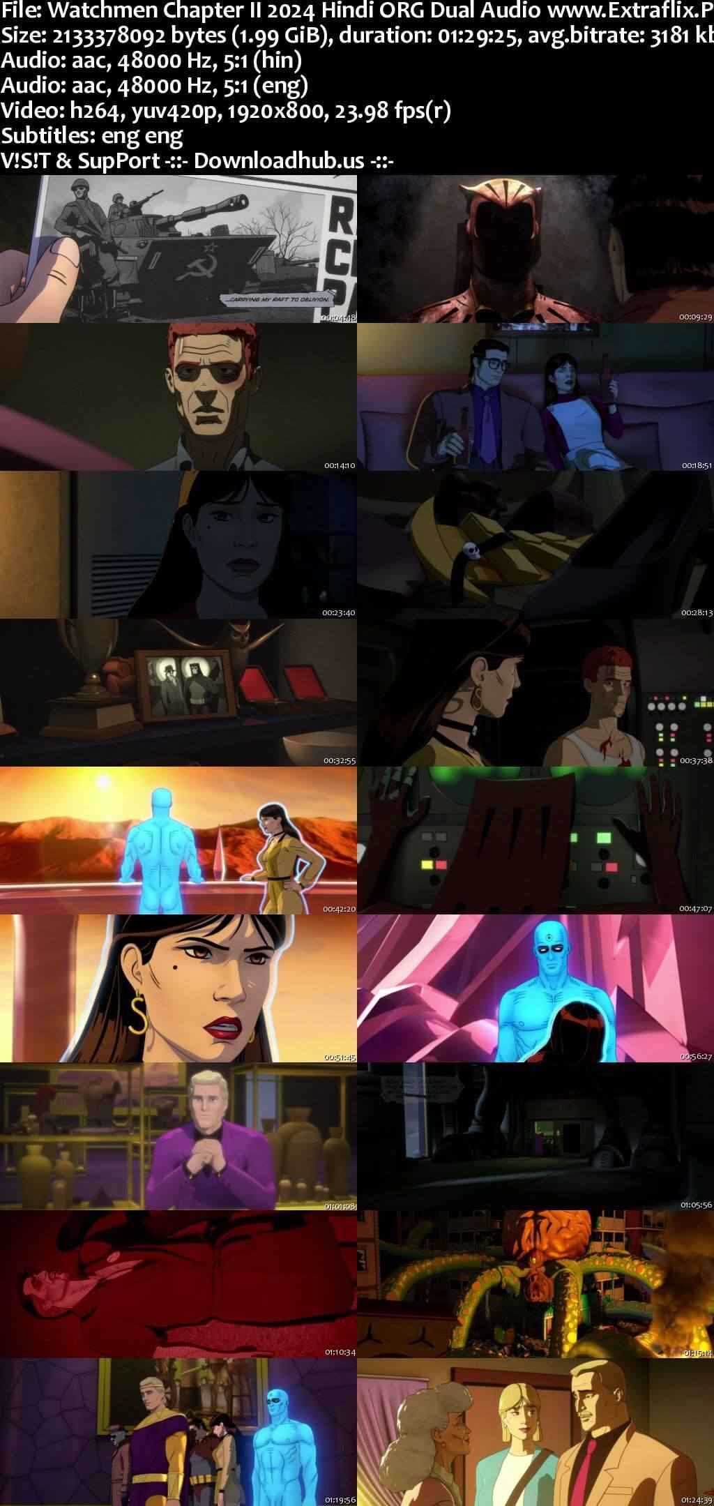 Watchmen Chapter I 2024 Hindi ORG Dual Audio Movie DD5.1 4k 1080p 720p 480p BluRay ESubs x264 HEVC