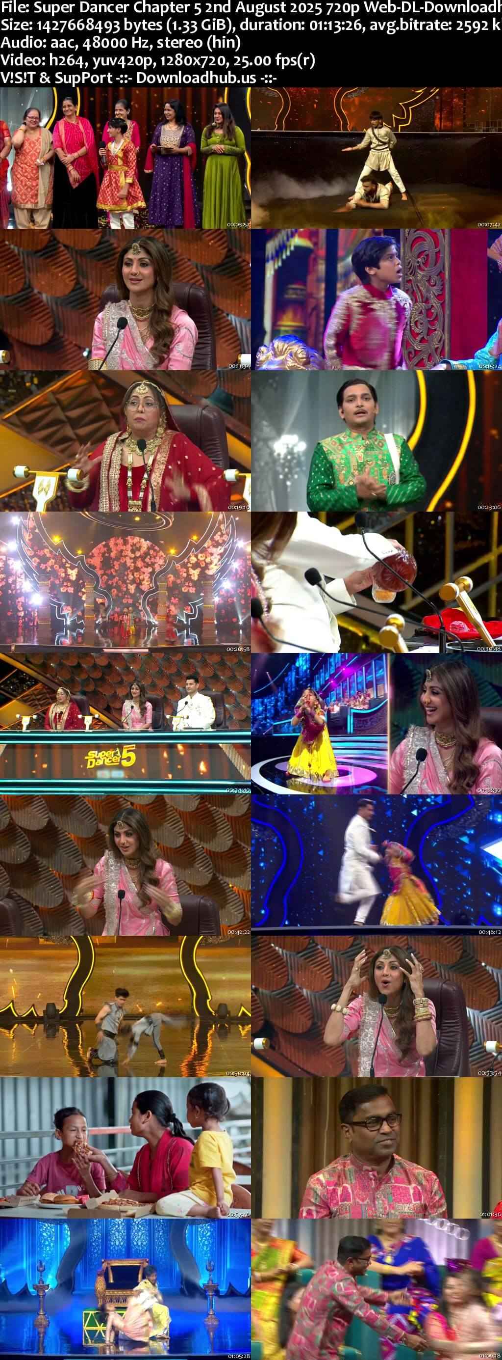 Super Dancer Chapter 5 2 August 2025 Episode 5 Web-DL 720p 480p