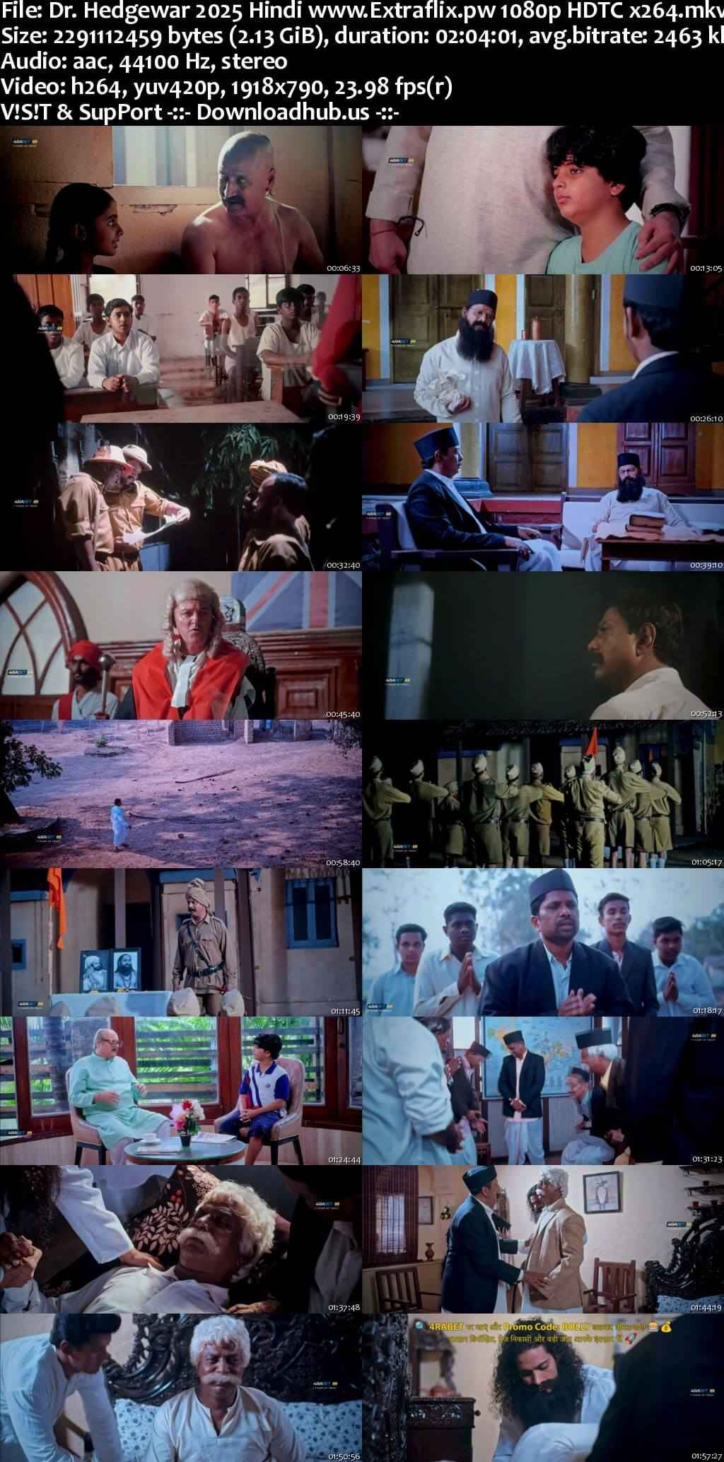 Dr. Hedgewar 2025 Hindi Movie 1080p 720p 480p HDTC x264 HEVC