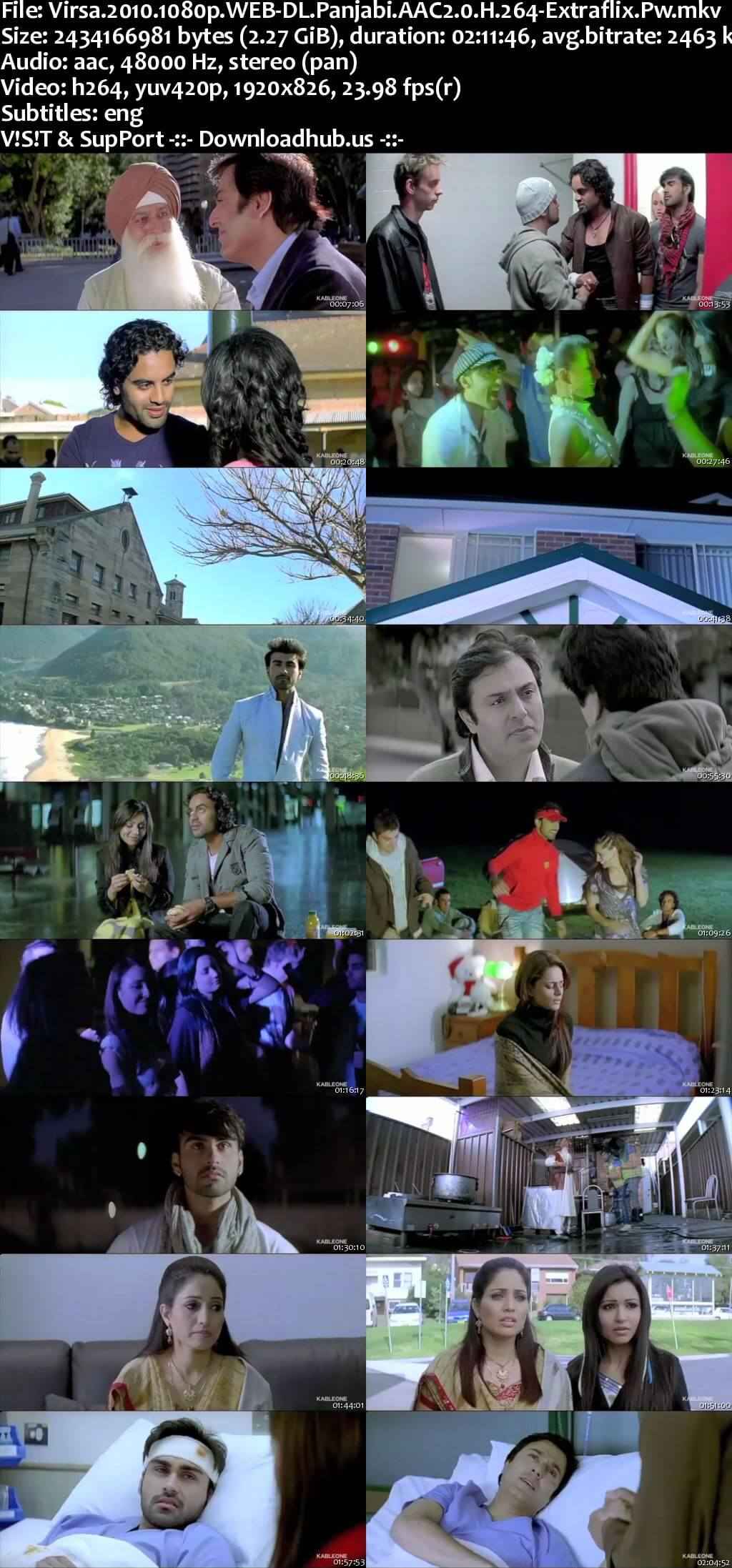 Virsa 2010 Punjabi Movie DD2.0 1080p 720p 480p HDRip ESubs x264 HEVC