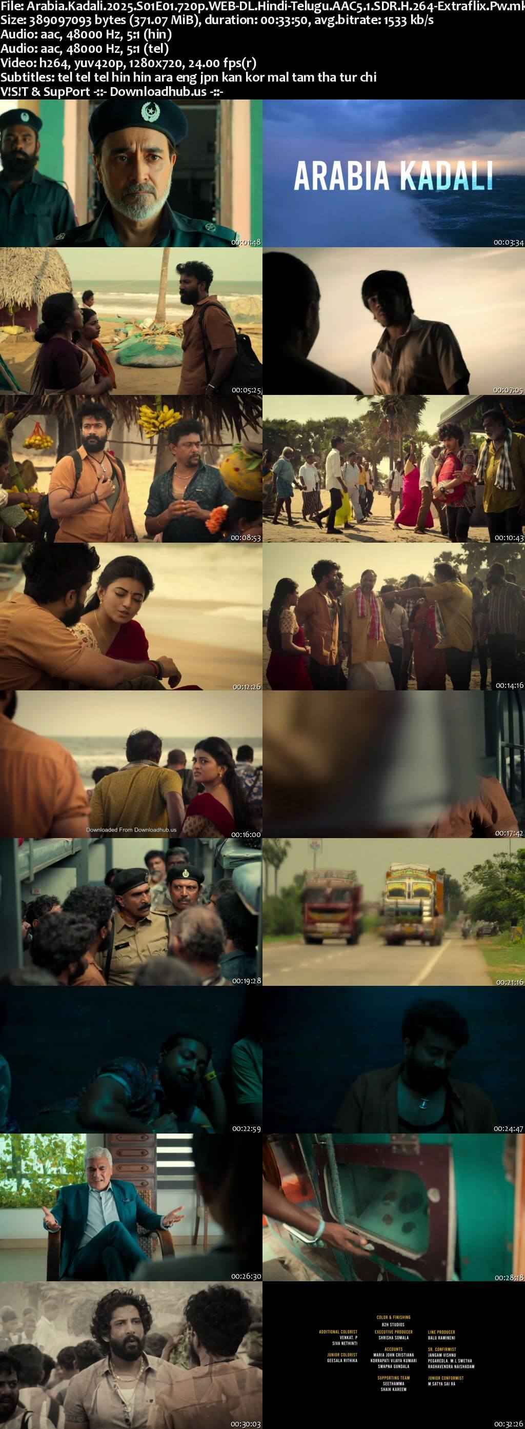 Arabia Kadali 2025 S01 Complete Hindi Dual Audio 1080p 720p 480p Web-DL ESubs