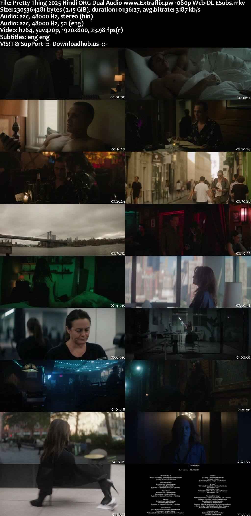 Pretty Thing 2025 Hindi ORG Dual Audio Movie DD2.0 4k 1080p 720p 480p Web-DL ESubs x264 HEVC