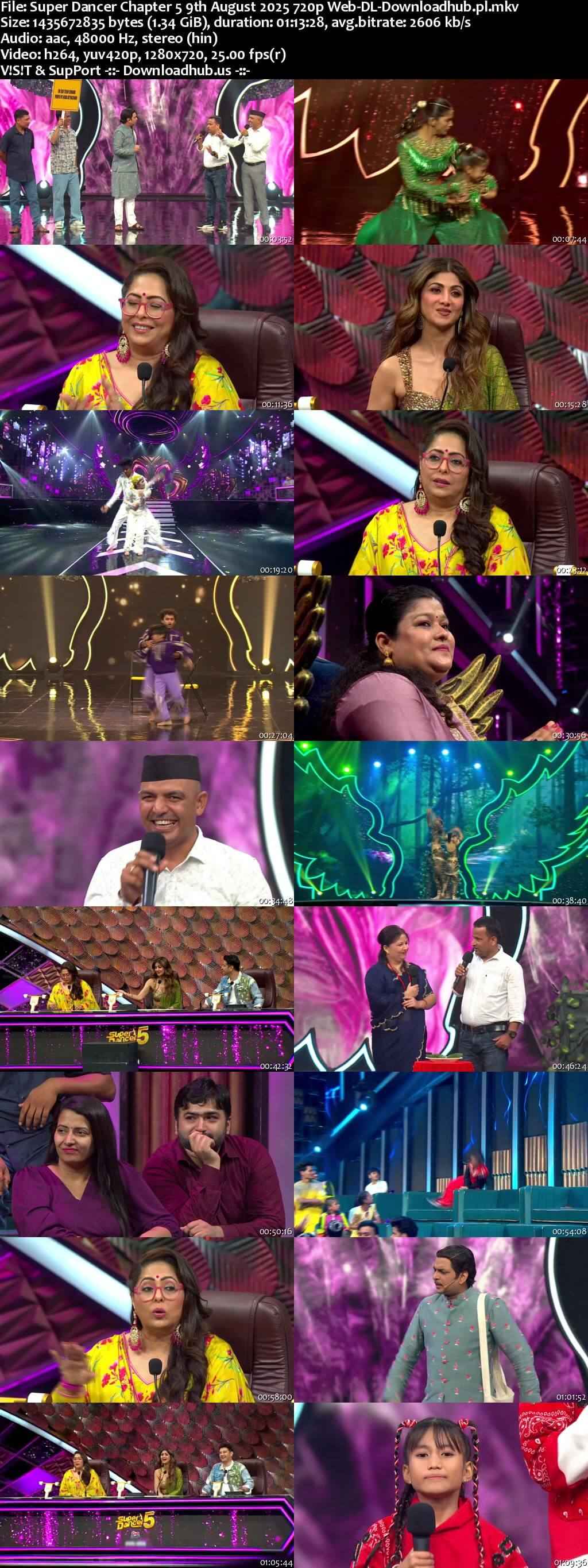 Super Dancer Chapter 5 9 August 2025 Episode 7 Web-DL 720p 480p