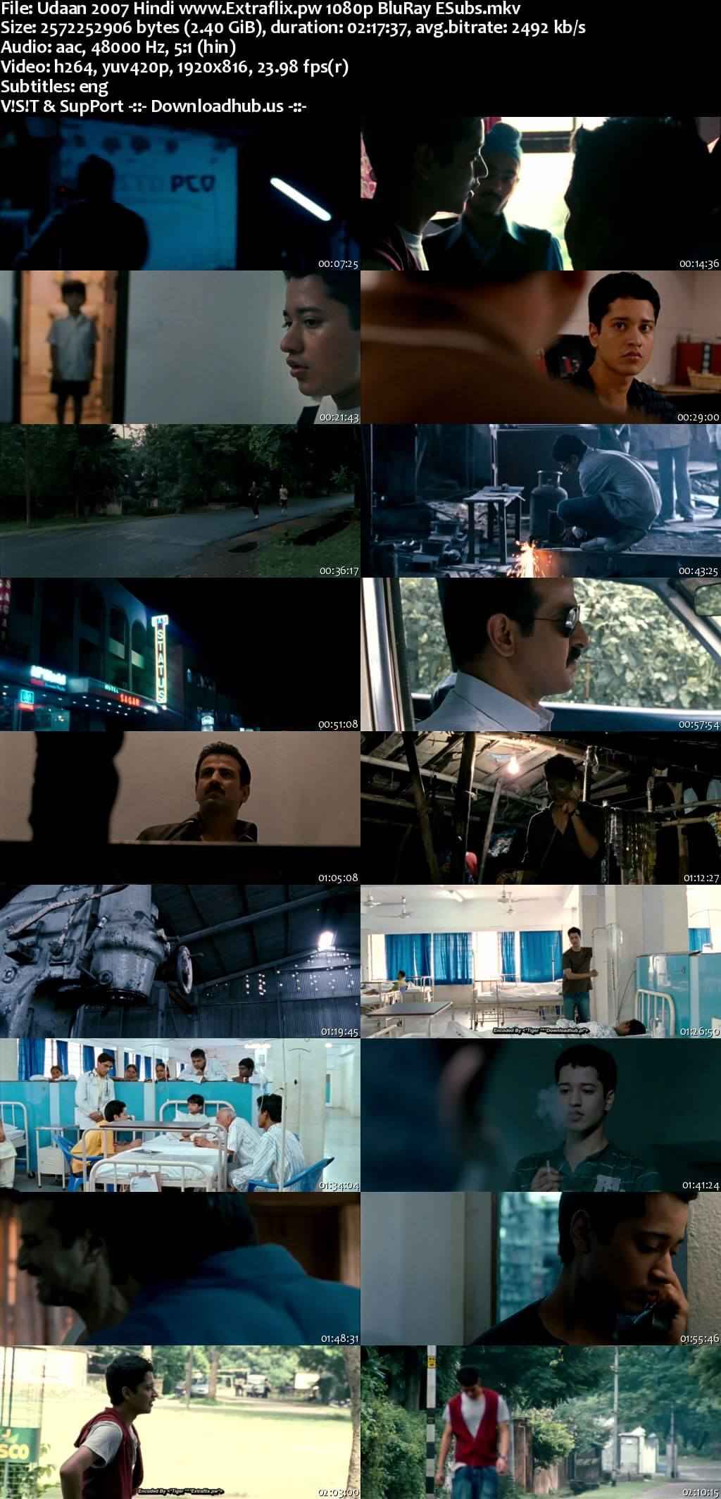 Udaan 2007 Hindi Movie DD5.1 4k 1080p 720p 480p BluRay ESubs x264 HEVC