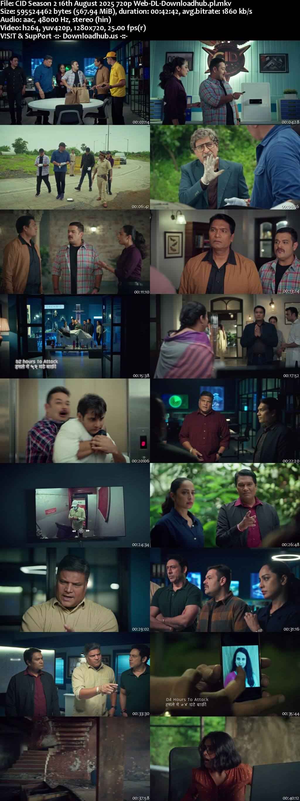 CID Season 2 16 August 2025 Episode 69 Web-DL 720p 480p