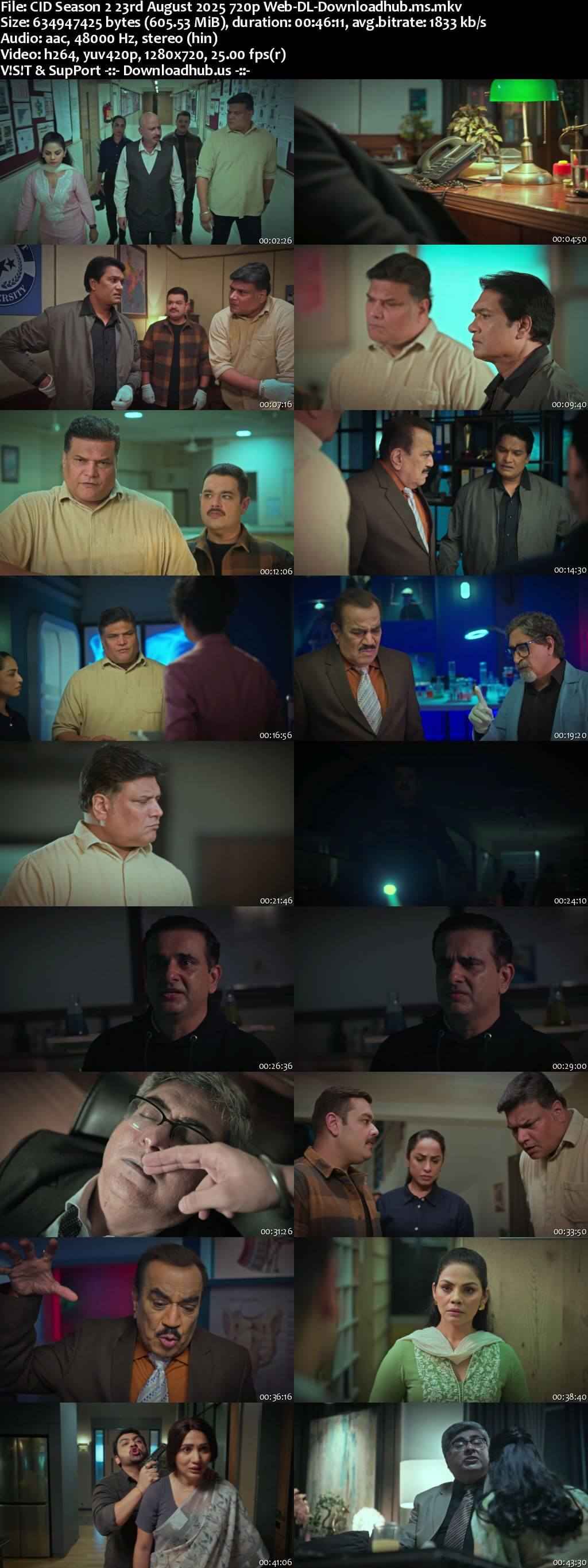CID Season 2 23 August 2025 Episode 71 Web-DL 720p 480p