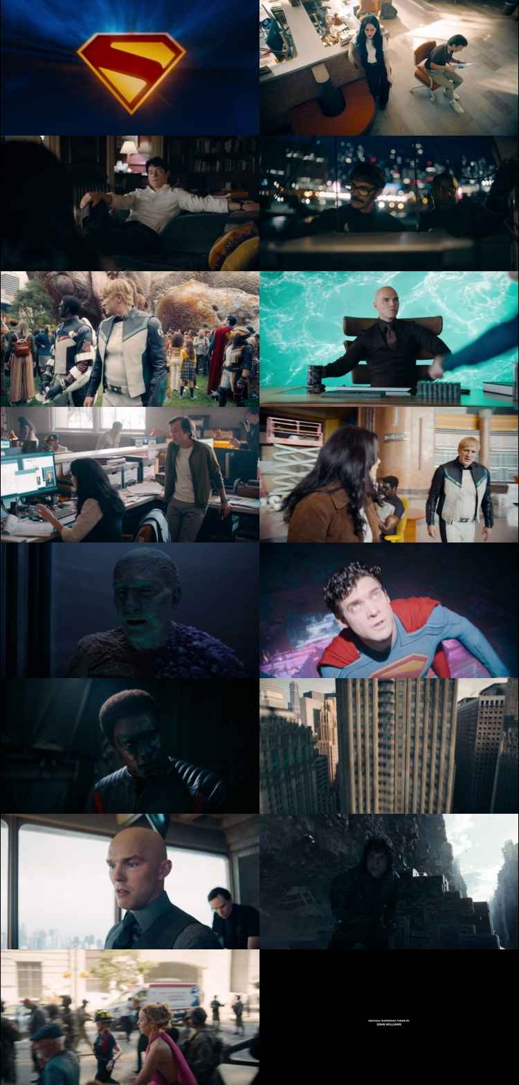 Superman 2025 Hindi ORG Dual Audio Movie DD5.1 4k 1080p 720p 480p Web-DL ESubs x264 HEVC