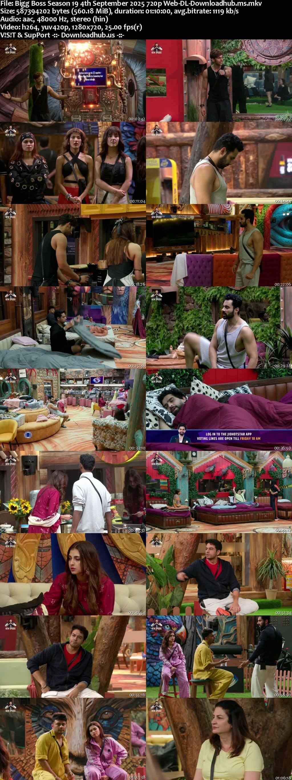 Bigg Boss Season 19 4 September 2025 Episode 12 Web-DL 720p 480p Bigg Boss Season 19 4 September 2025 Episode 12 Web-DL 720p 480p