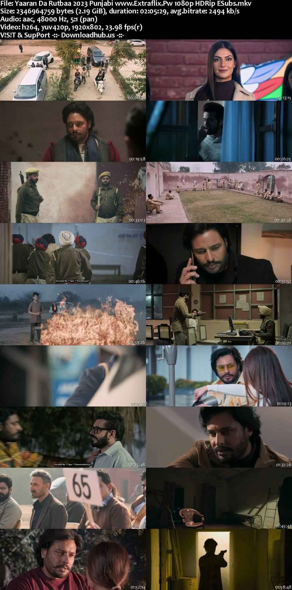 Yaaran Da Rutbaa 2023 Punjabi Movie DD5.1 4k 1080p 720p 480p HDRip ESubs x264 HEVC