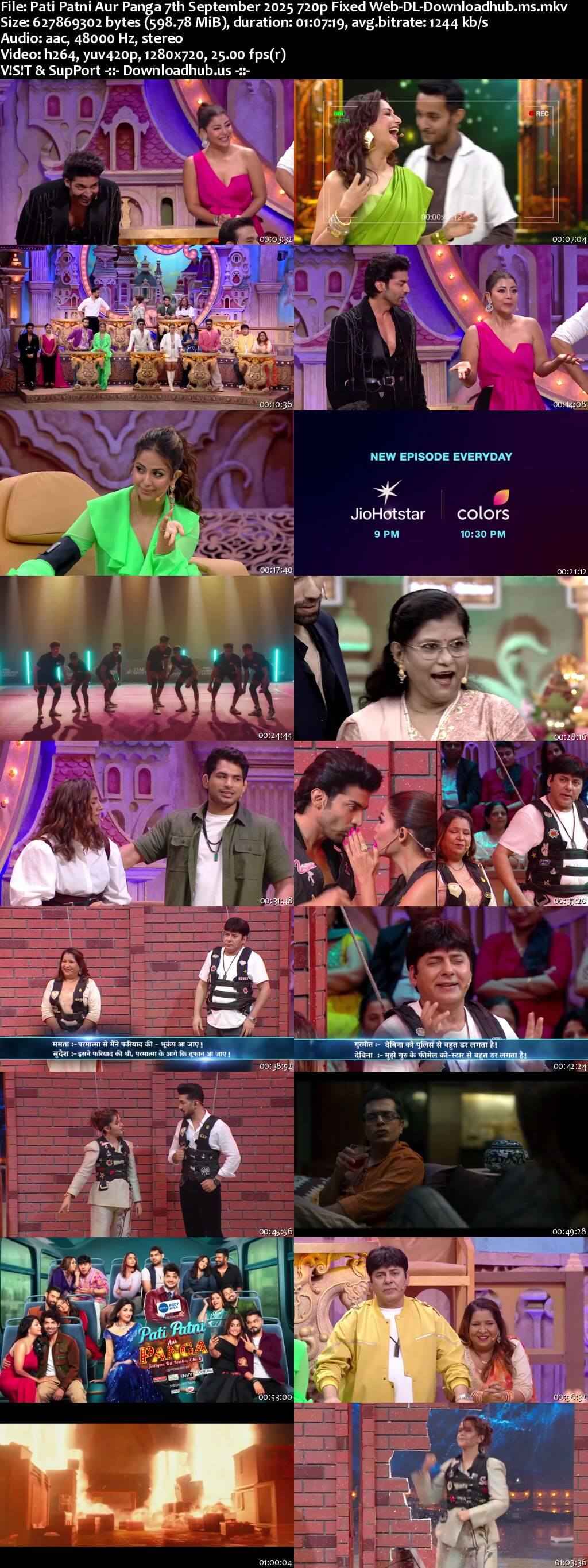 Pati Patni Aur Panga 7 September 2025 Episode 12 Web-DL 720p 480p