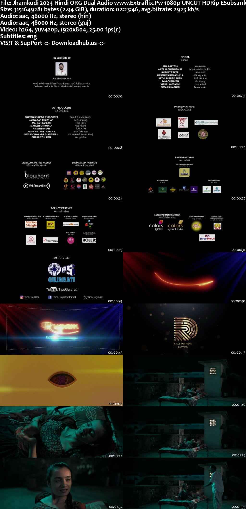 Jhamkudi 2024 Hindi ORG Dual Audio Movie DD2.0 4k 1080p 720p 480p UNCUT HDRip ESubs x264 HEVC