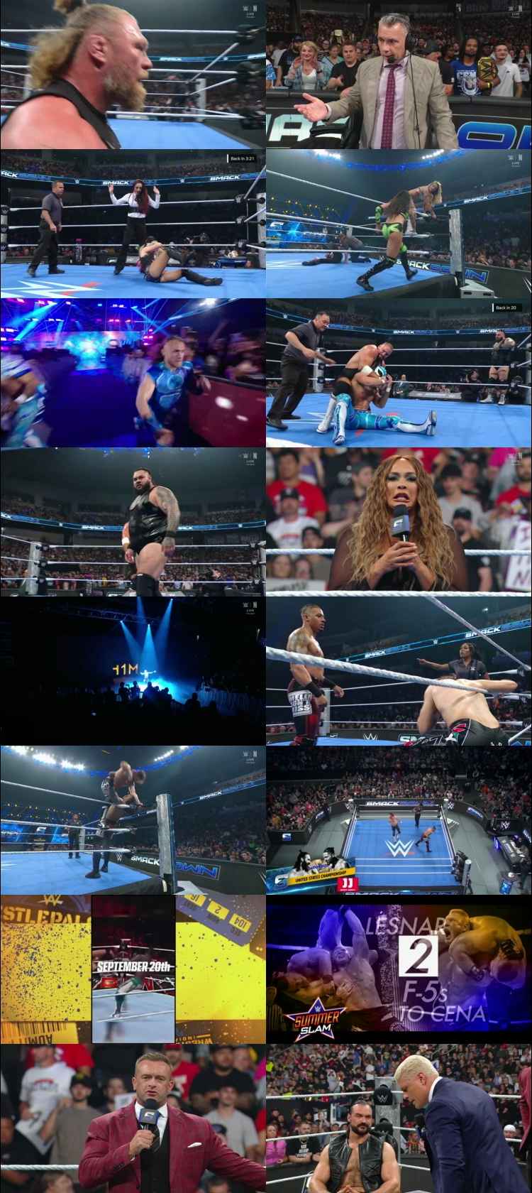 WWE Friday Night Smackdown 19th September2025 WEBRip 480p Full Show Download