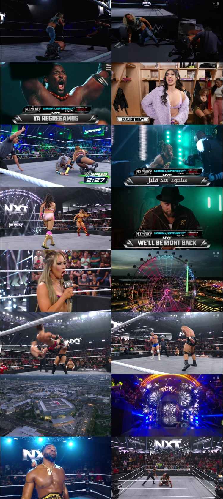 WWE NXT 23rd September 2025 720p 300MB WEBRip 480p