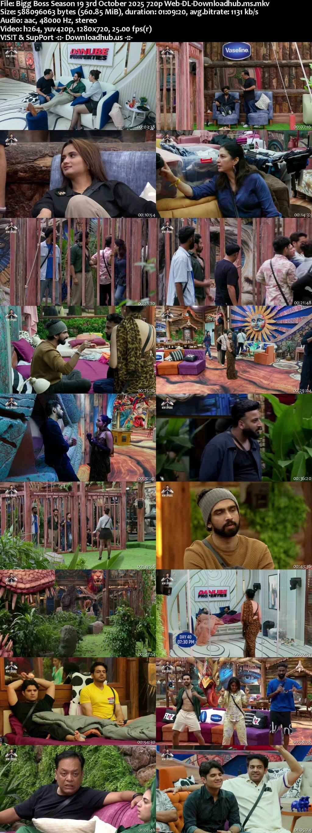 Bigg Boss Season 19 3 October 2025 Episode 41 Web-DL 720p 480p